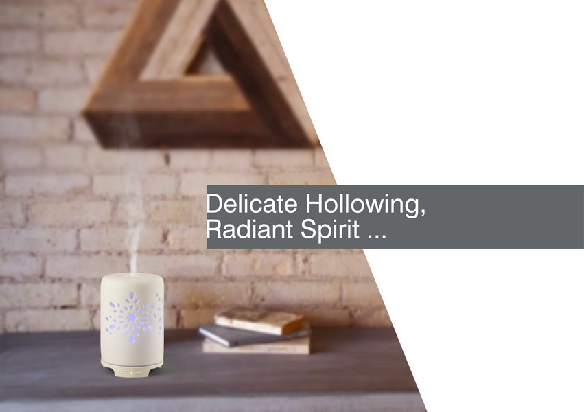 Hollow Porcelain Scented Mist Diffuser