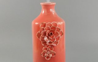 oil diffuser porcelain red handy flower