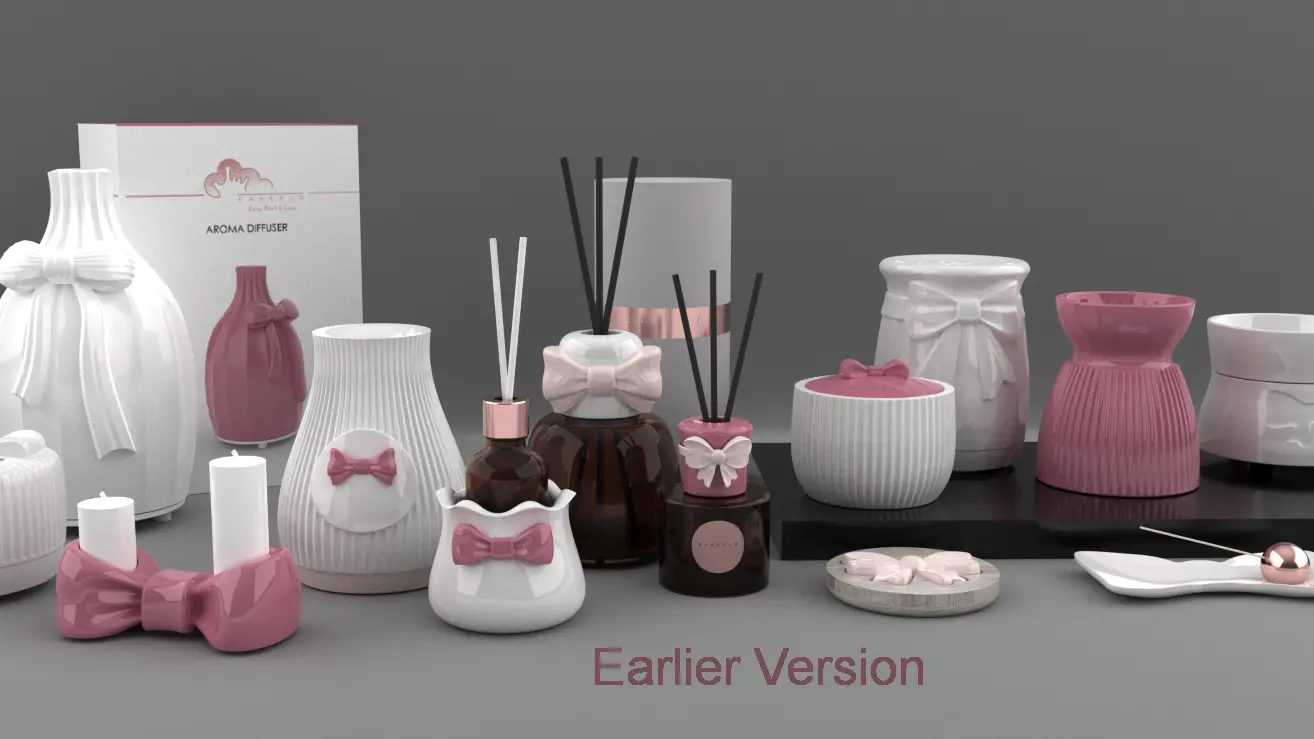 Green-Life Bow Aroma Wares Romantic Gifting OEM ODM Design-earlier version